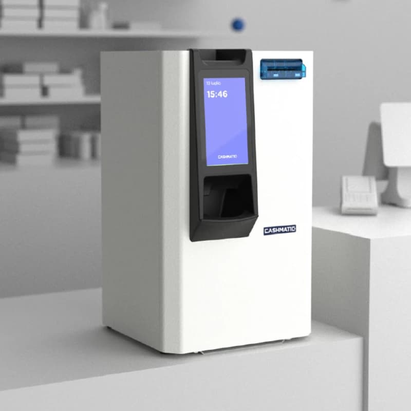 Cassetto automatico Cashmatic SelfPay 860 per banconote e monete