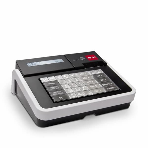 Registratore di cassa RCH WALLE MEC RT con tastiera fisica